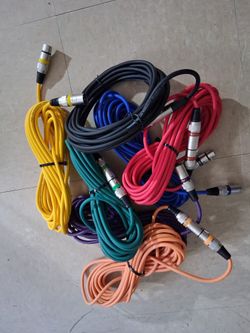 $24 EACH 35FT CABLE XLR