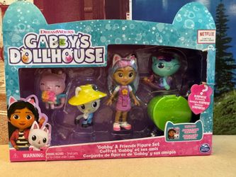 Gabby’s Dollhouse. Gabby & Friends Figure Set. New Unopened.