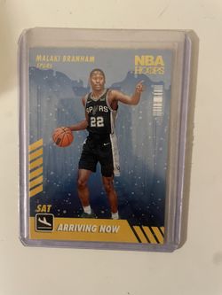 panini 2022-2023 nba hoops malaki branham rookie card arriving now insert no. 20