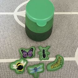 Lovevery Fuzzy Bug Shrub from the Adventurer Play Kit