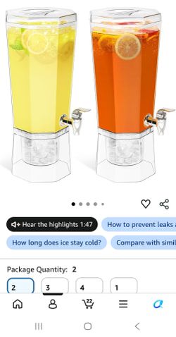 Refreshment Pitcher