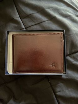 Artigianino Roma Men’s Leather Wallet ROSSO (Brown) – Made in Italy – New in Box