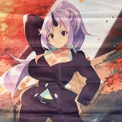 Shion From Reincarnated As A Slime Anime Wall Cloth Poster Otaku Box Exclusive