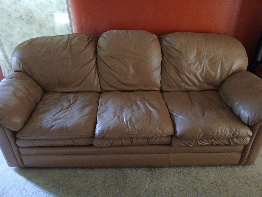 Lether Sofa And Couch