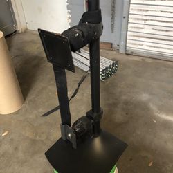 Heavy Duty 24” High Computer Monitor Stand 