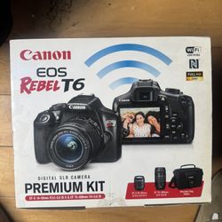 Cañón EOS Rebel T6