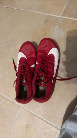 Nike Track Spikes – Red – Used – Great for Sprinting