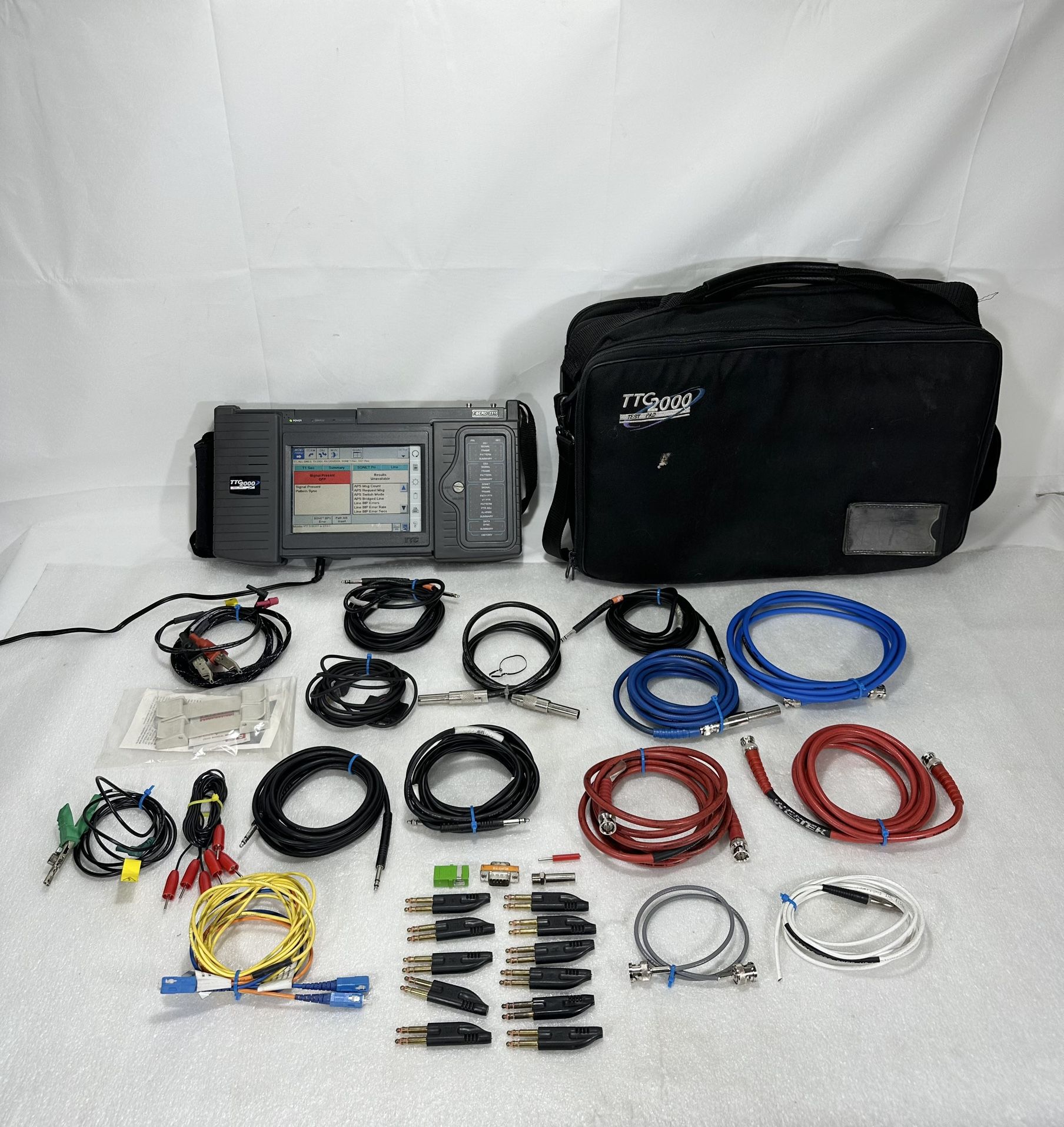 Acterna JDSU TTC 2000 Test Pad with T-Berd 2310 Module ~ 13 Options Installed