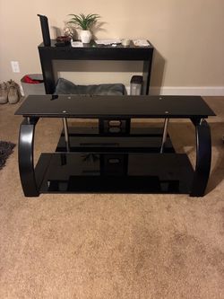 Glass TV Stand