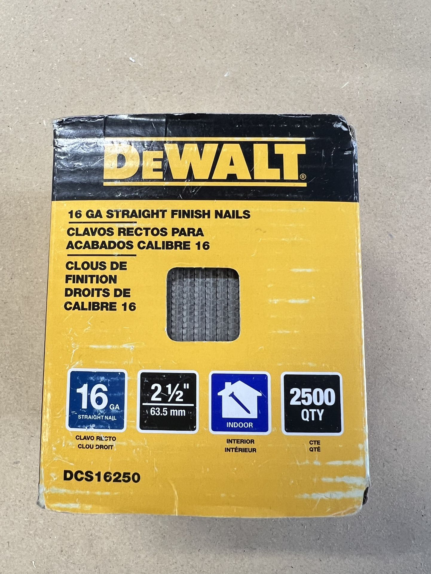 DeWalt 16- Gauge Finish Nail