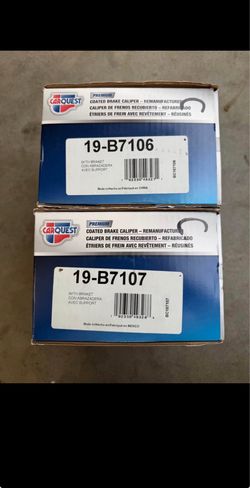2018 Honda accord ex front brake calipers