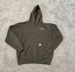 Green Carhartt Workman’s Hoodie (Large)