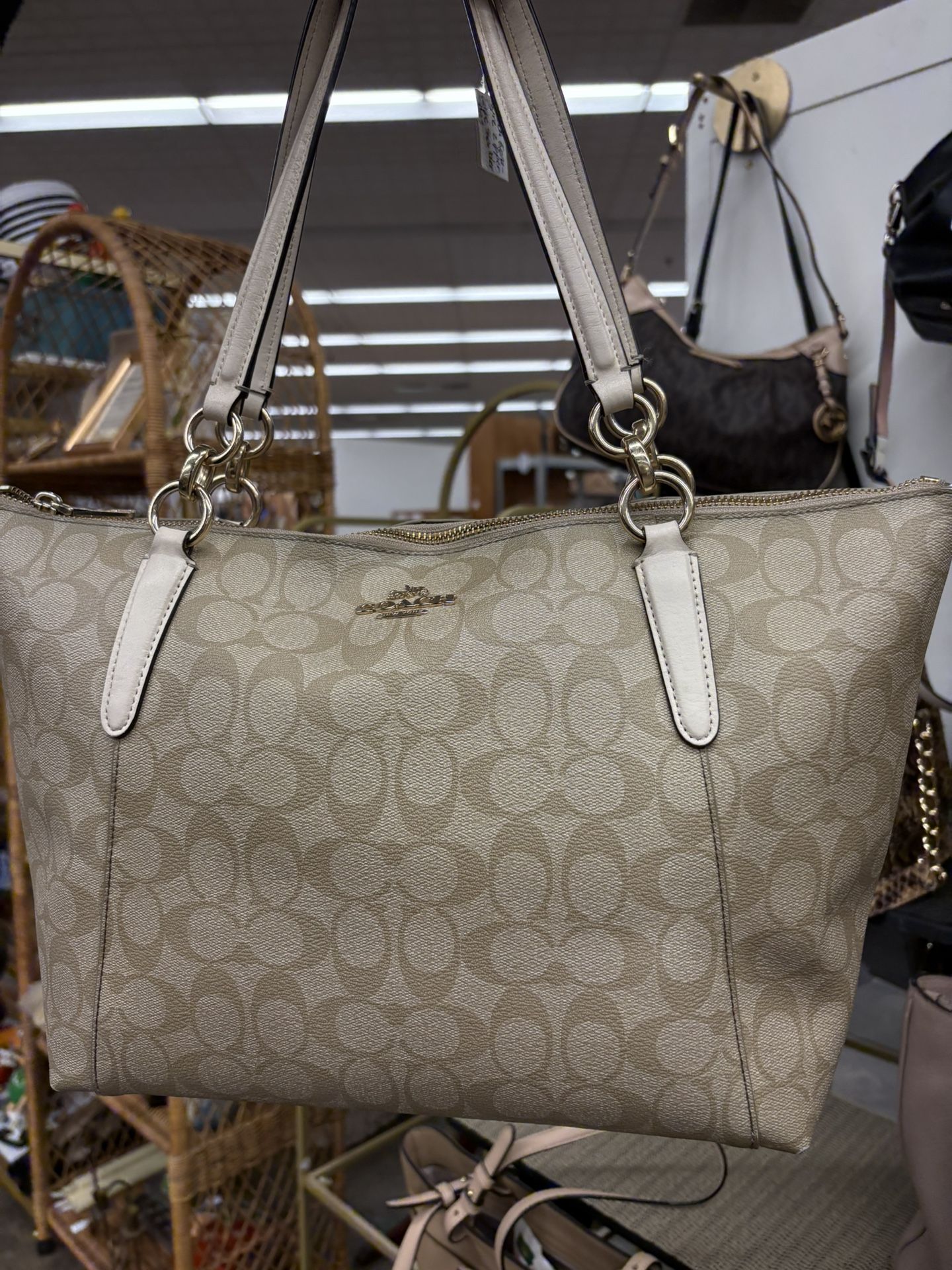 Coach Shoulder/tote Bag