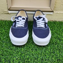 Vans Navy OG Authentic LX Sneakers [Size 9]
