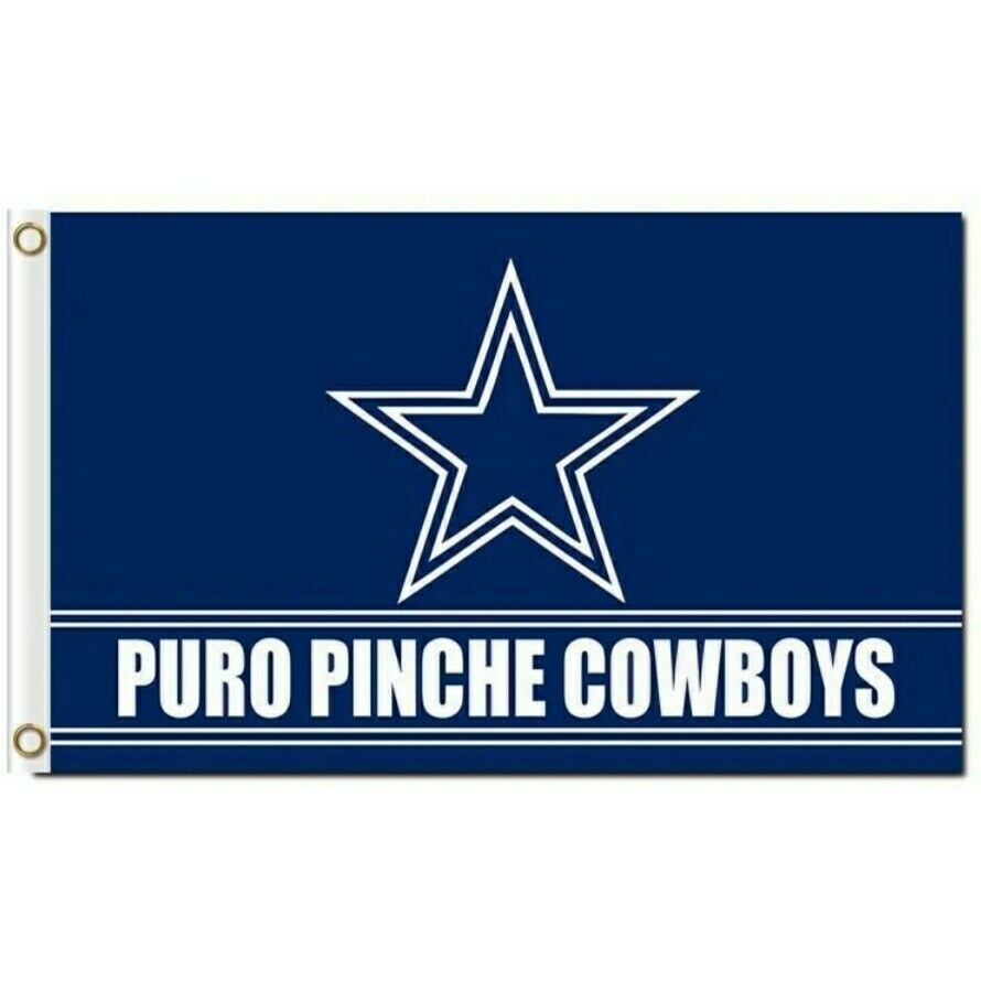 Dallas Cowboys Puro Pinche Cowboys Flag Banner New 3x5 Ft