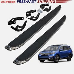 New 2PCS Running board Fits for Honda Pilot 2016-2022 Side Steps Nerf Bar pedal