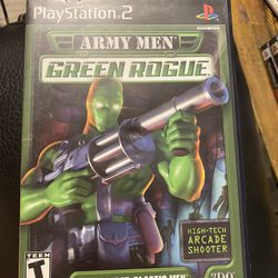 Army Men Green Rogue Ps2 CIB