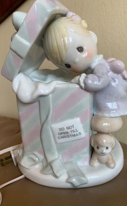 New precious moments lamp