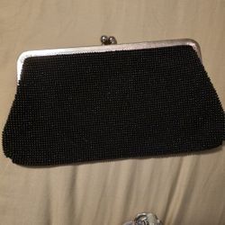 Purse Beaded Change Hand Bag 