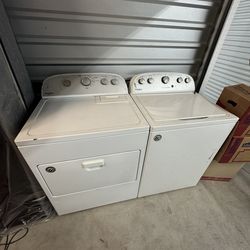 Washer And electric Dryer Work Great