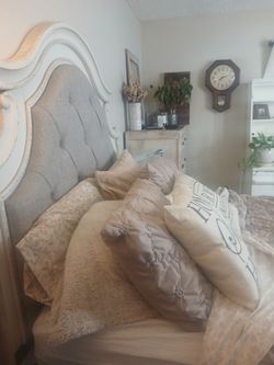 Selling  new queen  bed and bedroom  furniture