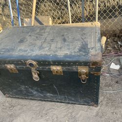 1920’s Vulcanized Fiber Trunk
