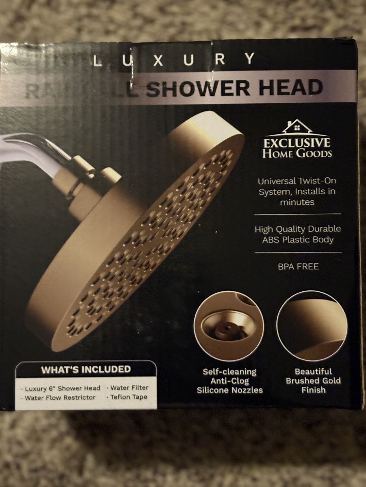 Rainfall Shower Head