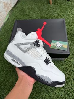 Jordan 4 White Cement