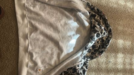 Bape white camo jacket
