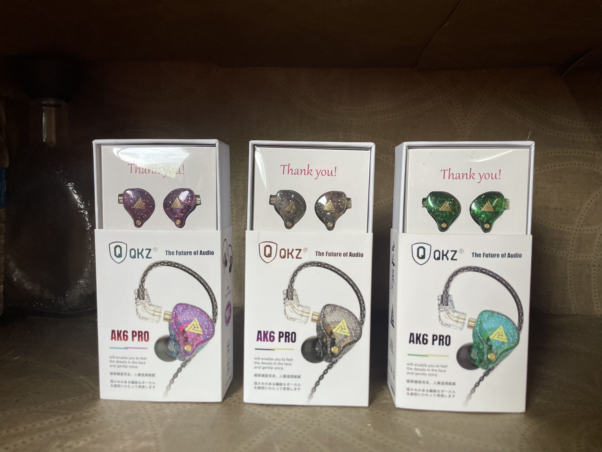 IEMs Hi-Res Audio AK6 Pro