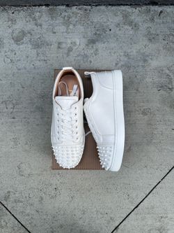 Red Bottoms (White)(Size 12)