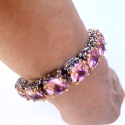 Park Lane Signature Bracelet Vintage Pink