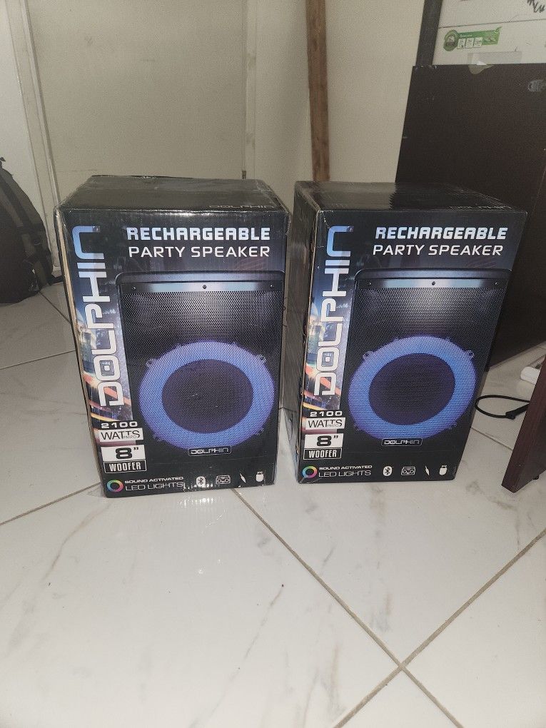 DOLPHIN 8" Woofer - wavesync™ 2100W X2