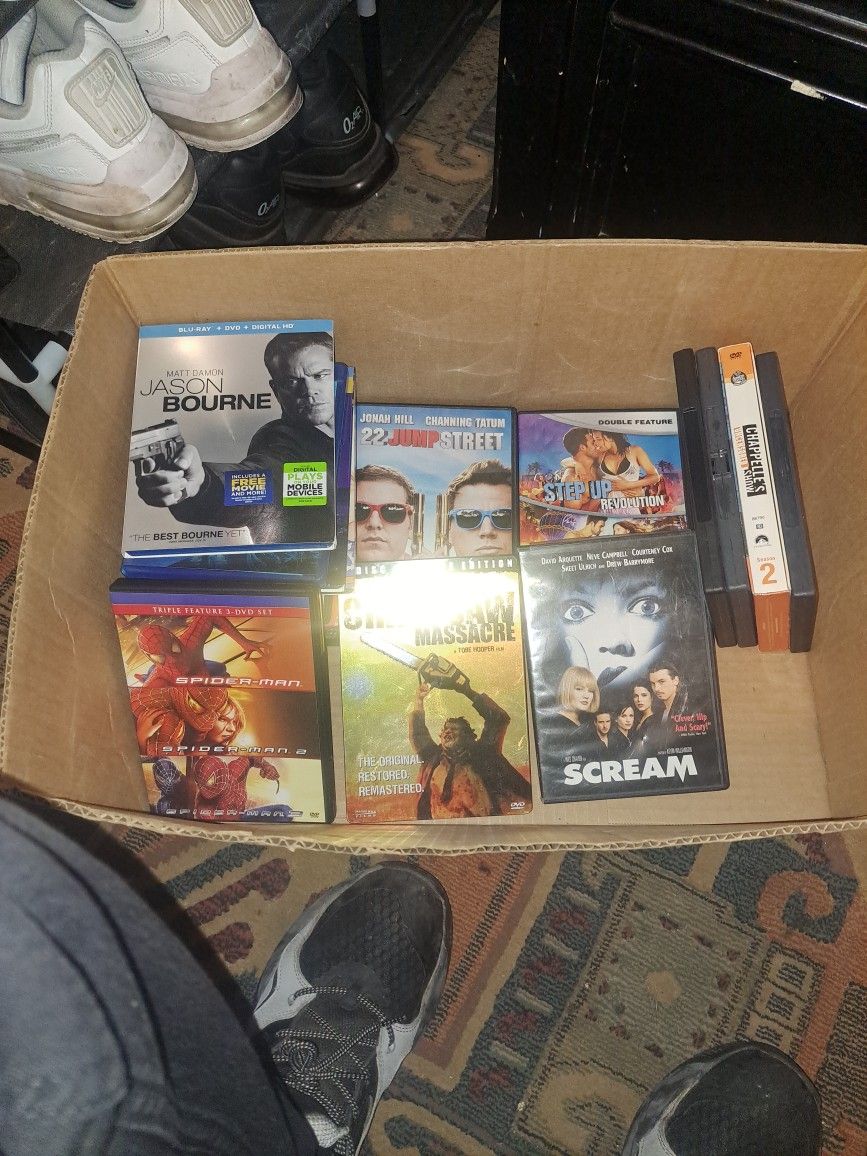 Dvd And Blu-ray Lot