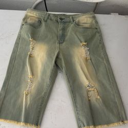Little Kings Jean Shorts