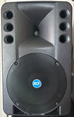 RCF - ART 200A Powered Speakers with Tripod Stands (pair)