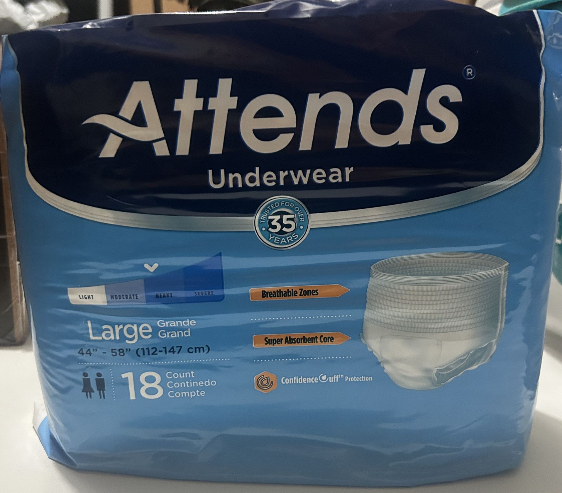 Attends Underwear (5 Packs)