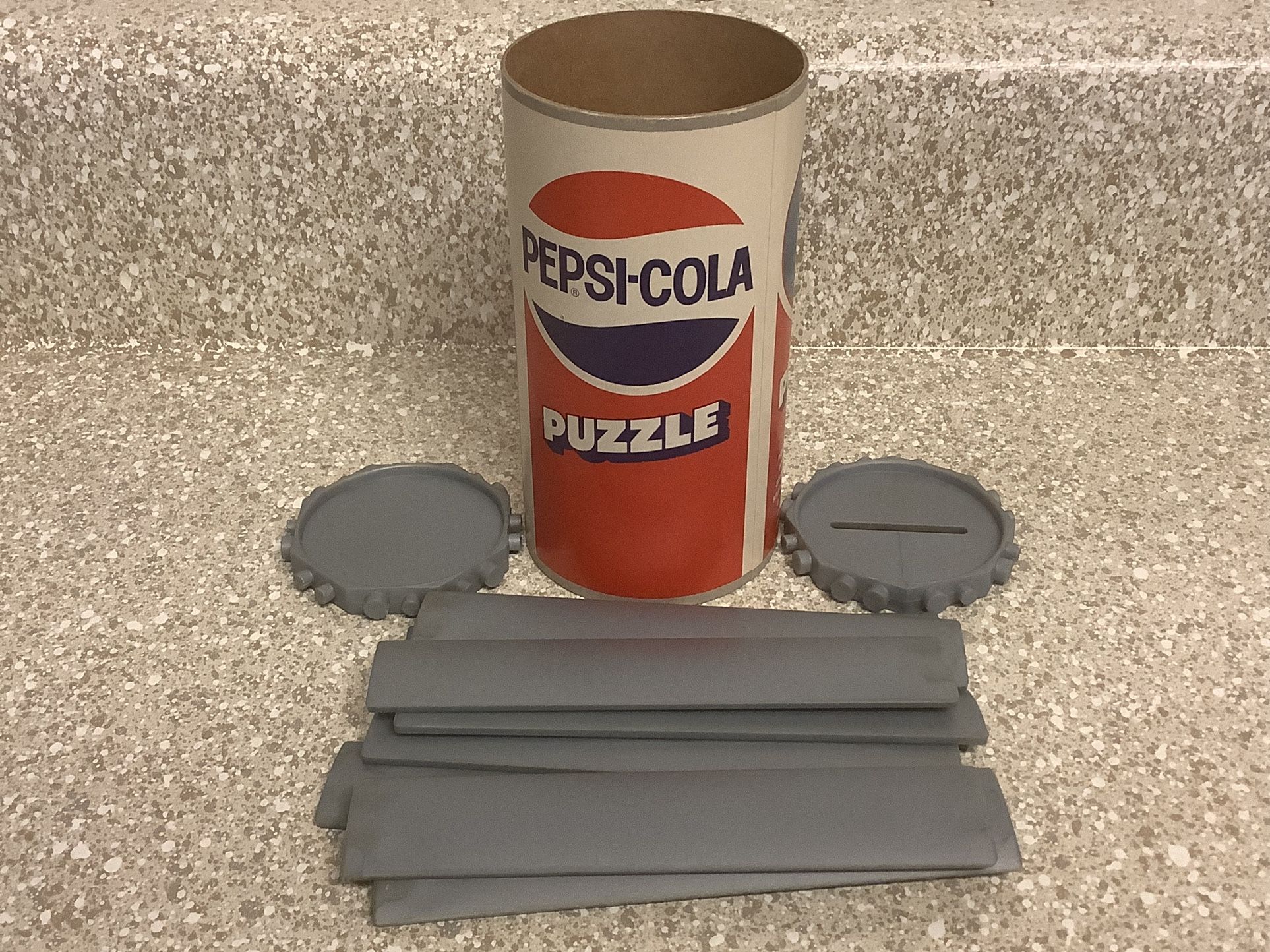 PEPSI COLA Soda Can Puzzle - Coin Change Piggy Bank - Vintage Old School
