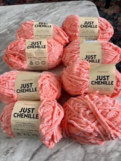 Mango Just Chenille Yarn