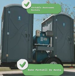 Baños portatil . Portable Restrooms 🚻
