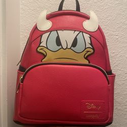 Loungefly Disney Devil Donald Duck Glow In The Dark New