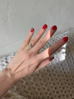 Engagement Prismatic Diamond Ring 