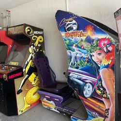Three Arcade Cabs For Sale