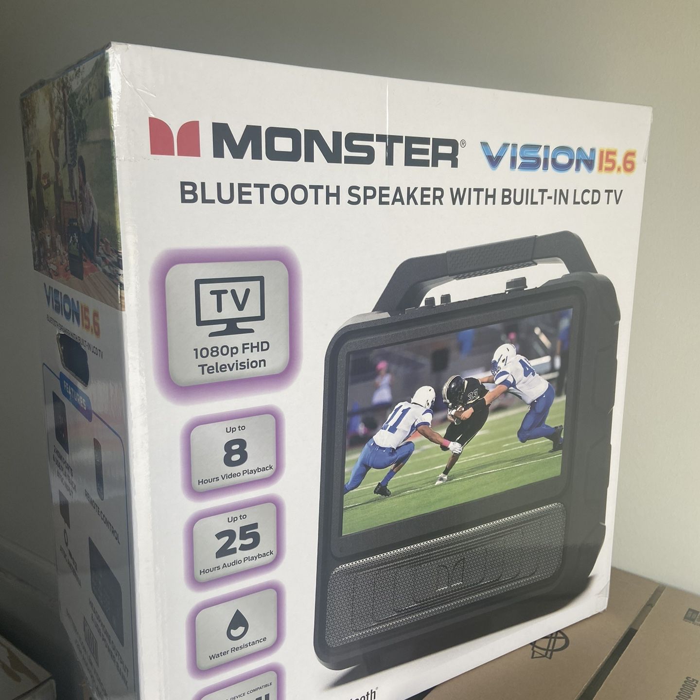 Monster Vision 15.6 Bluetooth Speaker With TV