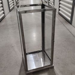 Large Stainless Steel Decorative Lantern – Modern & Elegant
