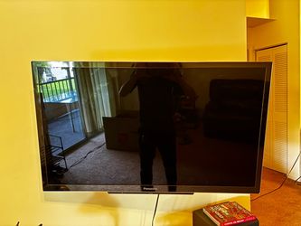 Panasonic Flat Screen TV Wall Mounted