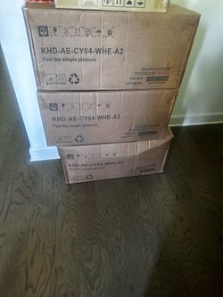 White dining chairs