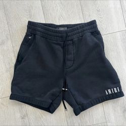 Amiri  Shorts Black Zipped Pockets Size 32UK 100% Authentic