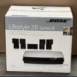 Bose Lifestyle 28 III home theater system