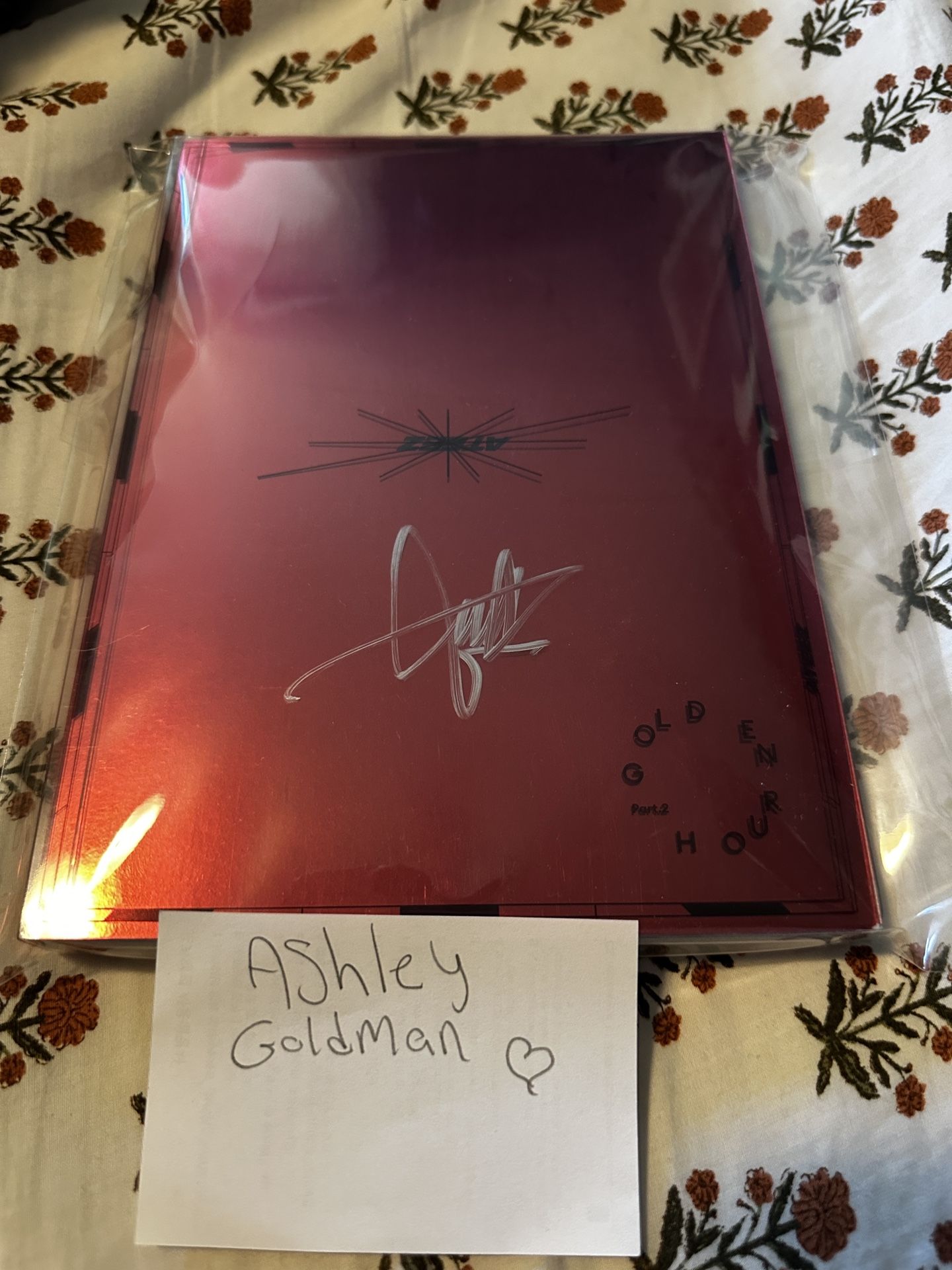 Signed Ateez Album